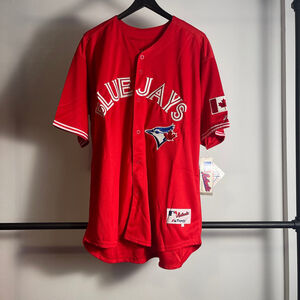 Men's Majestic Toronto Blue Jays Reyes size 56